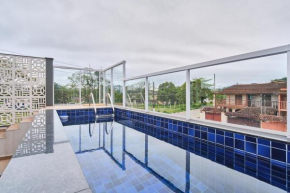 SOL 5: Charmoso com Piscina e AR e Perto da Praia